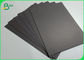Χωρίς επίστρωση ισχυρά φύλλα χαρτονιού Soild μαύρα με 250gsm 300gsm