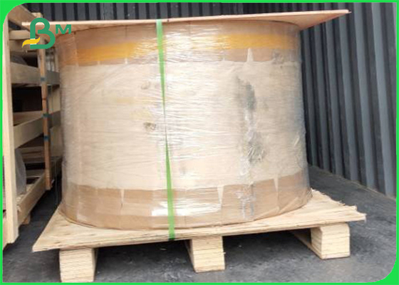 ντυμένο Kraft καφετί 780mm έγγραφο τσαντών συσκευασίας ψωμιού 60gsm 80gsm PE