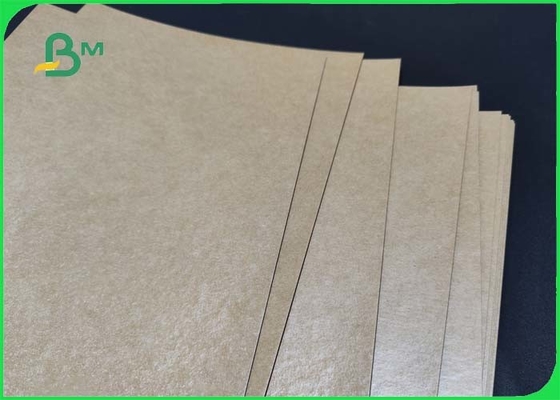 270gsm + ντυμένο PE καφετί Kraft έγγραφο 15g για το δίσκο 950mm τροφίμων νερό ανθεκτικό