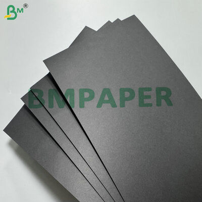 Λείο Φινίρισμα Premium 250gsm 300gsm Μαύρο Χαρτόνι Ιδανικό για Κουτιά Δώρων και Άκαμπτες Συσκευασίες